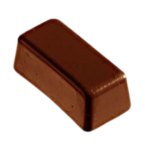 Deco-Relief Rounded Rectangular Praline Polycarbonate Chocolate Mould